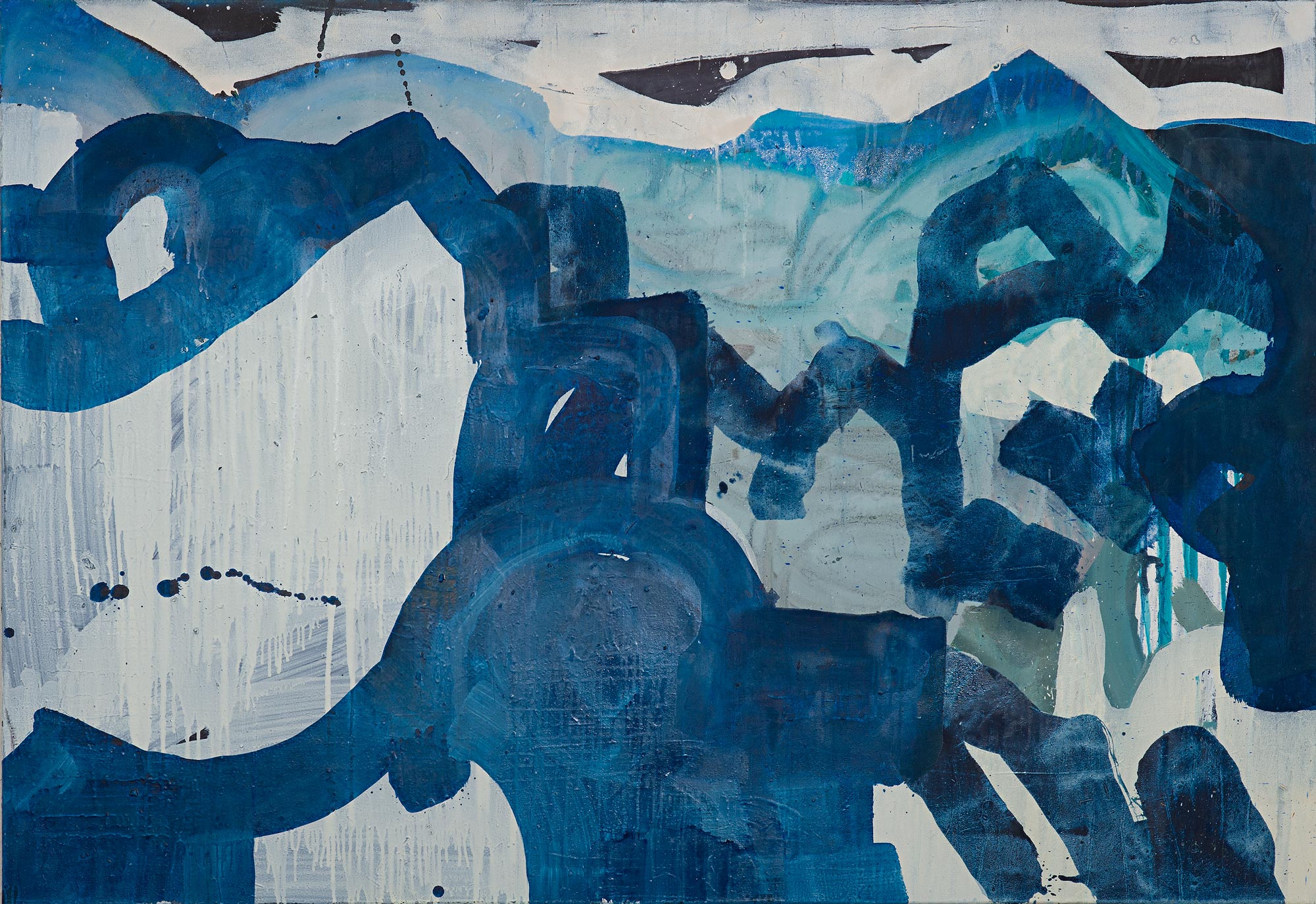o.T., Öl auf Leinwand, 140 x 170, 2013 o.T., Öl auf Leinwand, 140 x 170, 2013